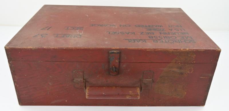 German WW2 POW Suitcase 'Karl Schröter'