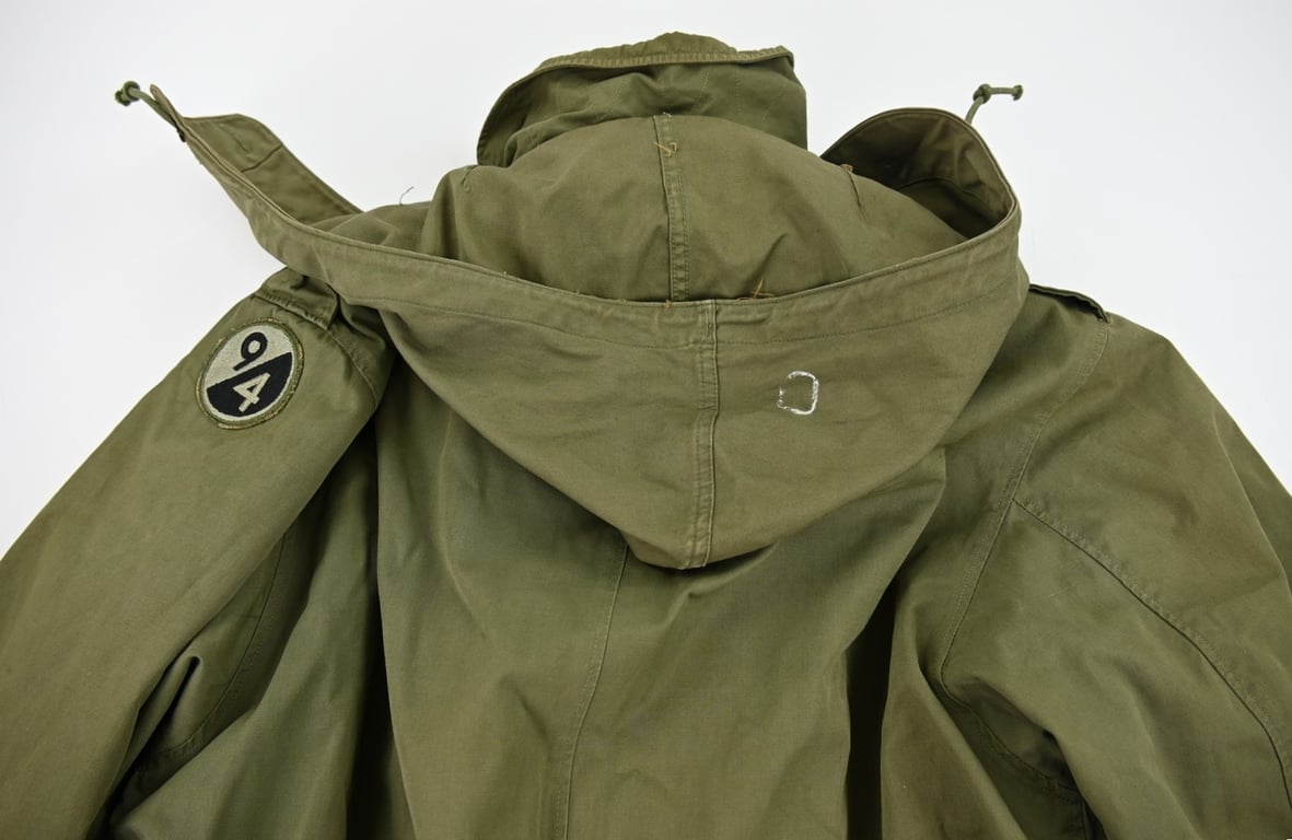 US WW2  Cotton Trench Coat w/Wool Liner  94th Infantry Division