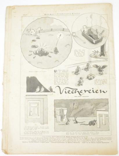 German Newspaper "Münchner Illustrierte Presse" 6 January 1938