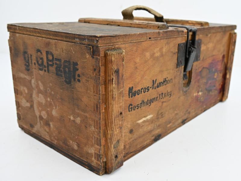 German WH Gewehr Grenade Ammo Box