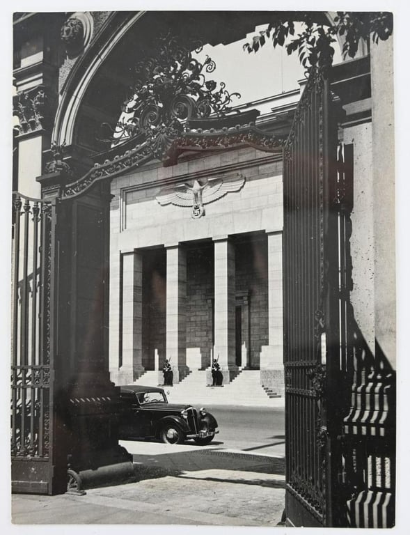 German Third Reich Press Photo 'Reichskanzlei'