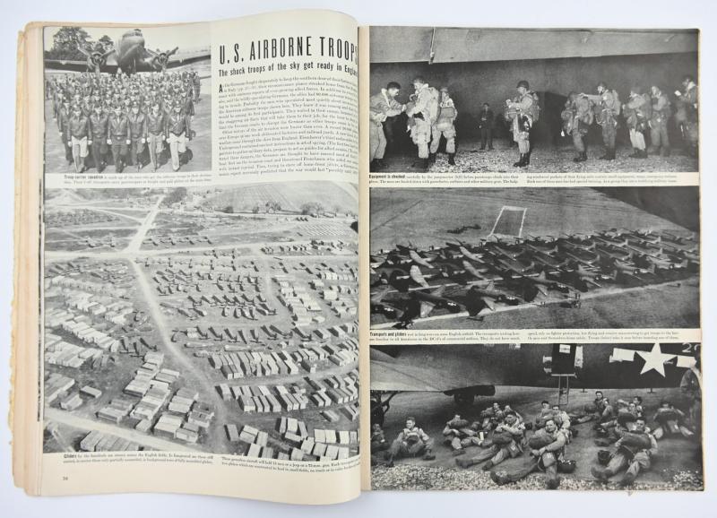 US WW2 Life Magazine June 1944