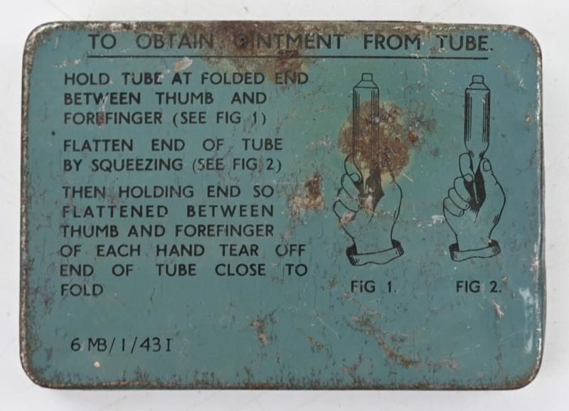 British WW2 Anti-gas Ointment No.5