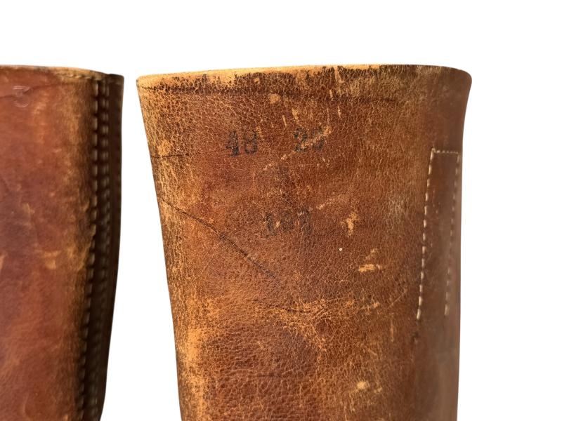 German WWII Brown Jackboots