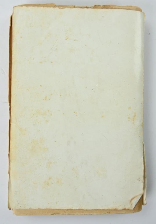 Italian WW2 Version of Adolf Hitler's Mein Kampf Book