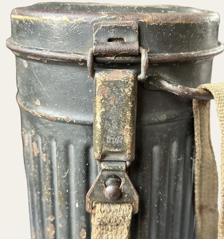 Camouflaged Gasmask Canister