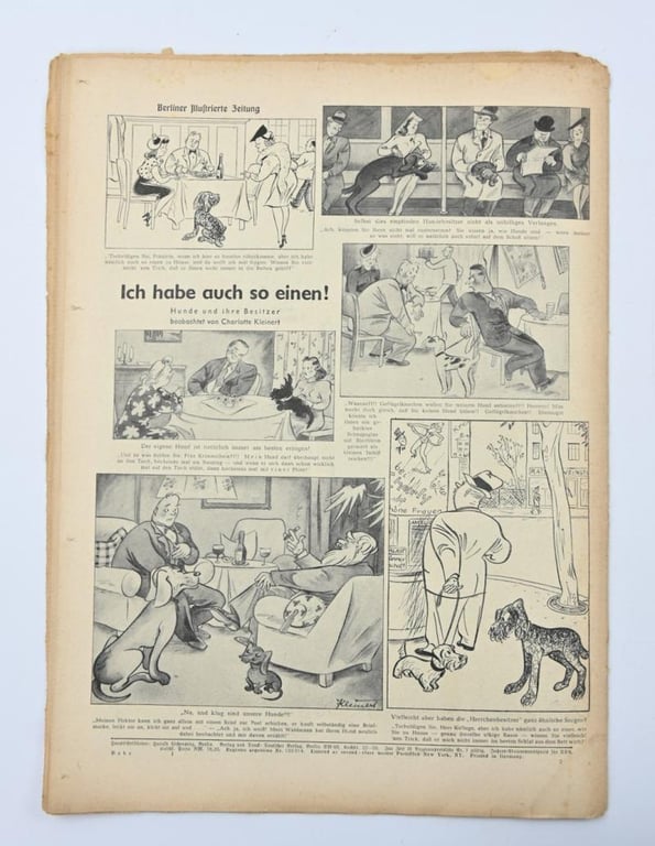 German Berliner Illustrierte Zeitung Newspaper May 1941
