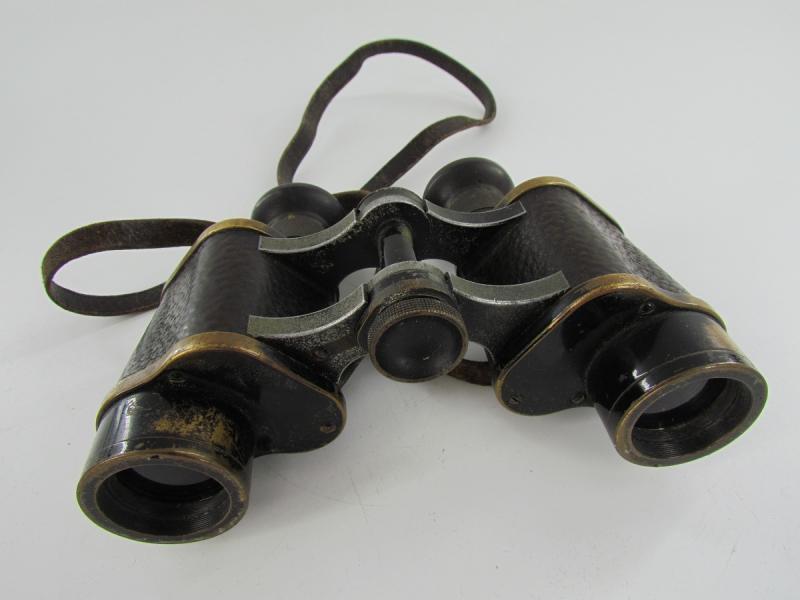 Carl Zeiss Jena DF 6x binoculars ww1 with Case