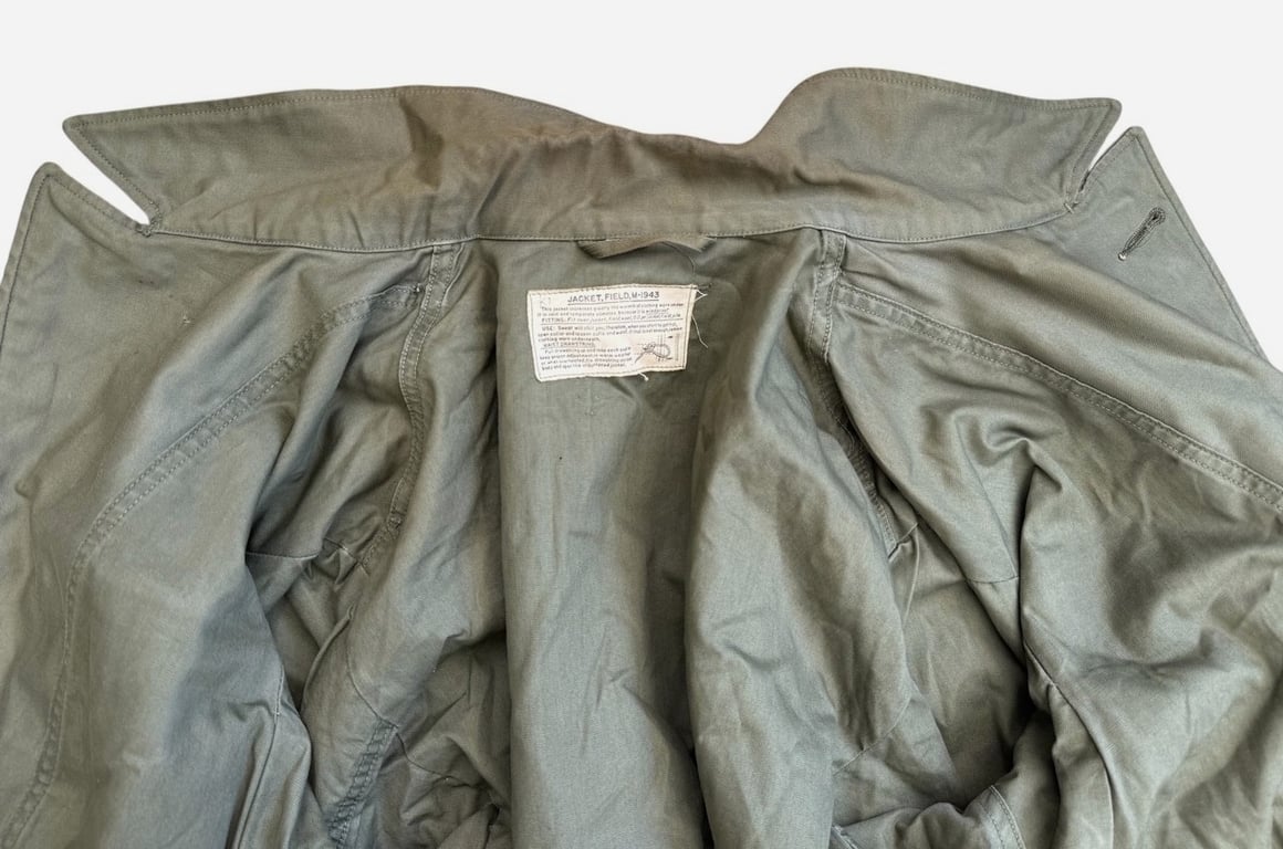 U.S. WWII Army M-1943 Field Jacket, manufactured in February 1945