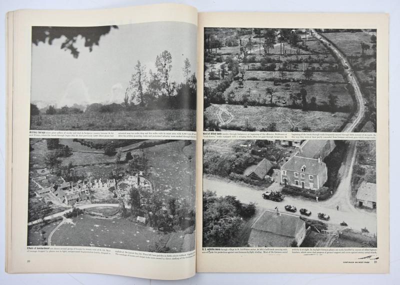 US WW2 Life Magazine August 1944 'Kelso C. Horne'