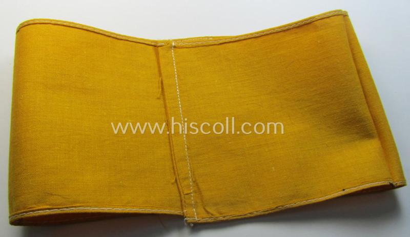 WH (Lufwaffe) later-war-period- and/or printed armband (ie. 'Armbinde') entitled: 'Deutsche Luftwaffe'