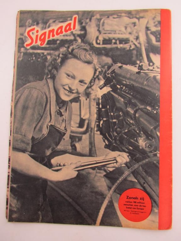 Signal German War Time magazine No 3 1944....Dutch