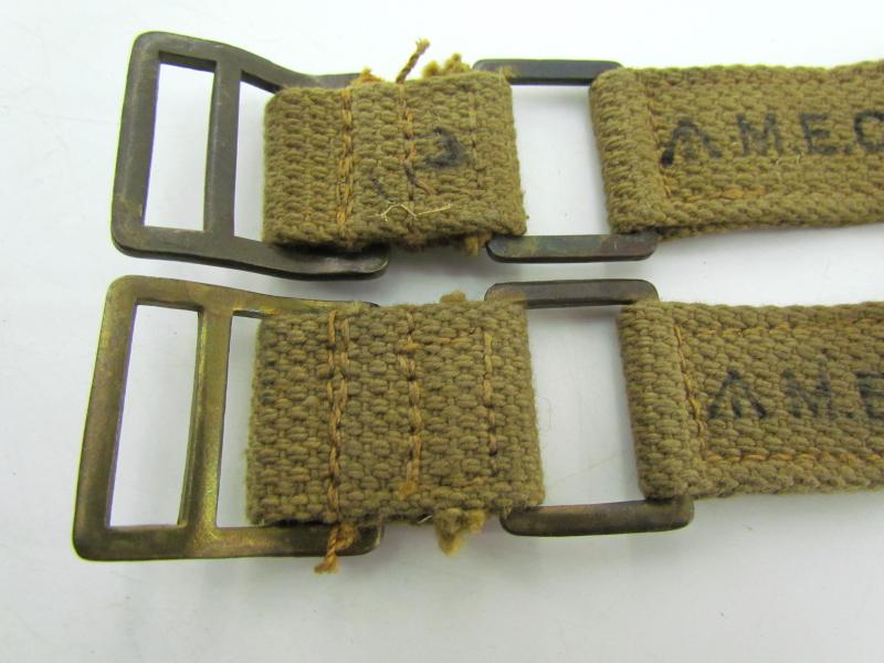 British WWII Equipment Straps