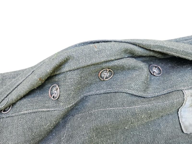 Wehrmacht ( Heer ) ‘Drillich’ (HBT) M43 Field Blouse RB Numbered 1944.
