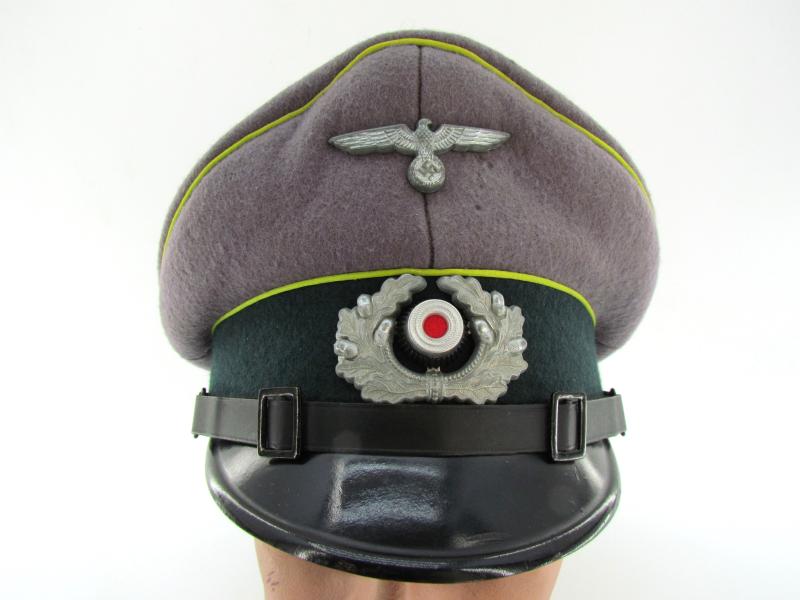 Wehrmacht Heer Panzergrenadier EM/NCO´s Visor Cap...Rare