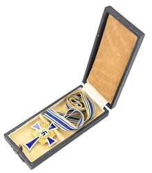 German Mother's Cross in Gold with case