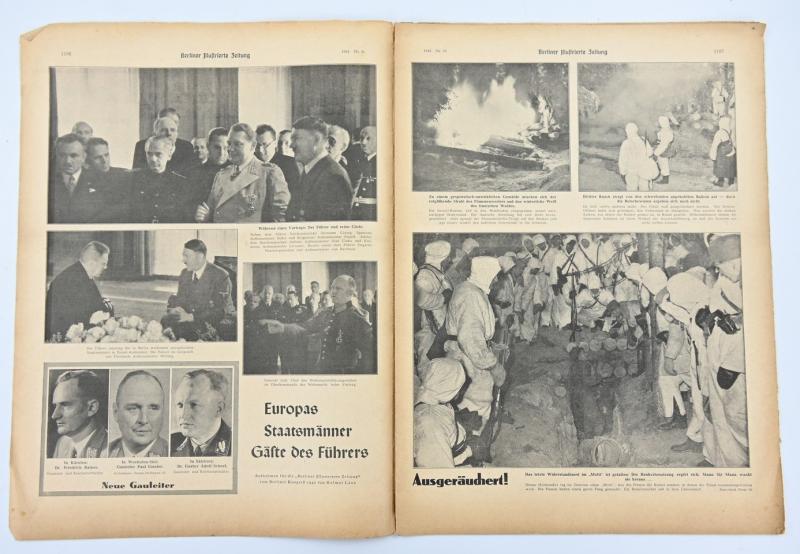 German Berliner Illustrierte Zeitung Newspaper December 1941