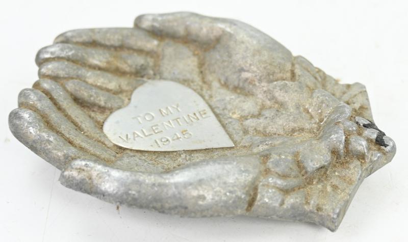 US WW2 Era Valentine Heart 1945