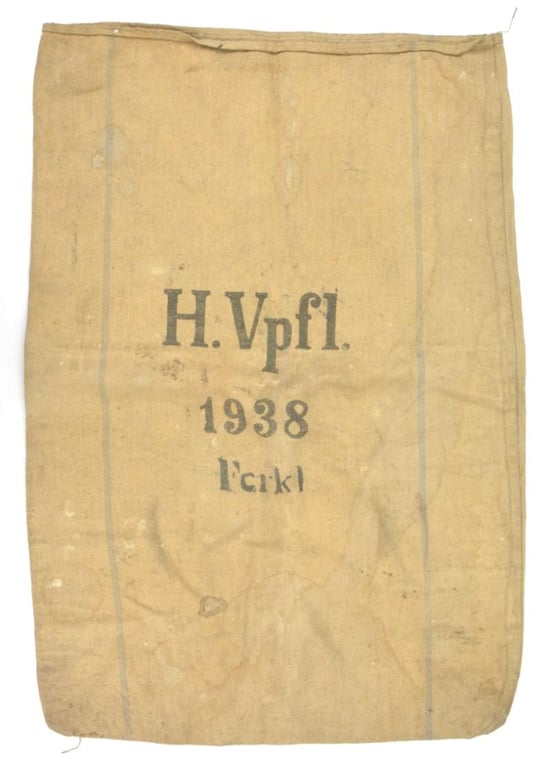 German WH Hvpl Bag 1938