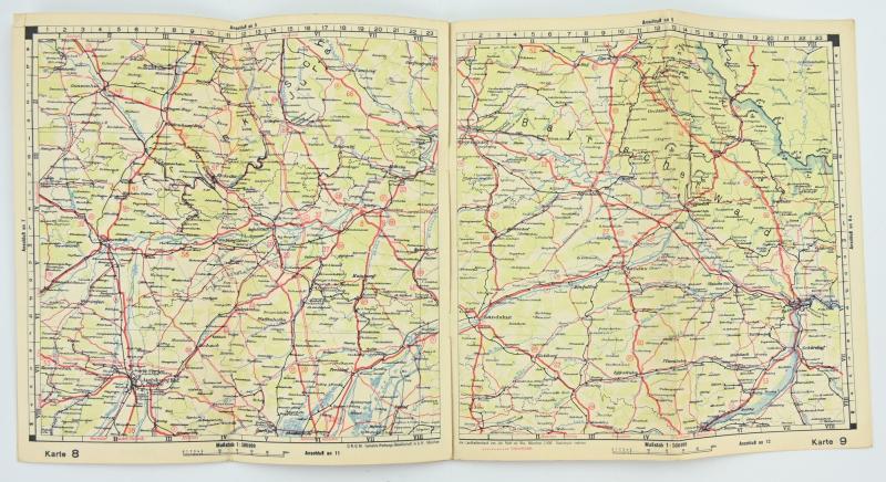 German Third Reich Era Roadmap of Bayern