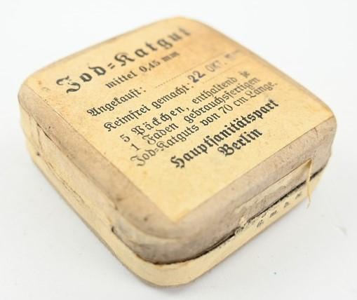 German WH Medical Suture 'Jod-Katgut' Package