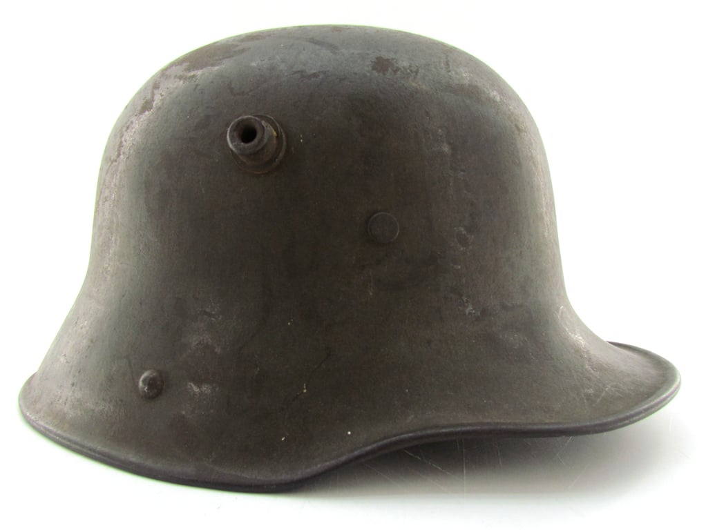 WW1 German M16 Stahlhelm – Untouched Example with Original Liner & Chinstrap