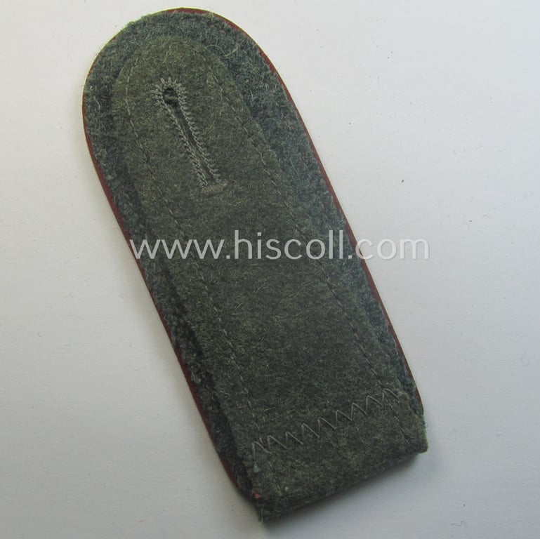 Single, WH (Heeres) EM-type (ie. 'M41 o. M43'-pattern) shoulderstrap: 'Soldat der Kradschützenbtle. der Pz.Div. u. Inf.Div. (mot)'