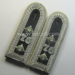 Pair of WH (Heeres) neatly 'cyphered', 'M40'-pattern (privately-purchased)...