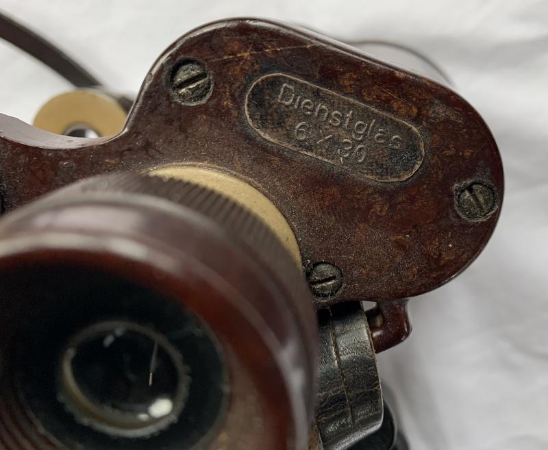 Bakelite 6x30 Binoculars 'Dienstglas' -CXN-