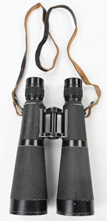 German WH 7x56 Panzer Binocular in Presstoff Case 1945