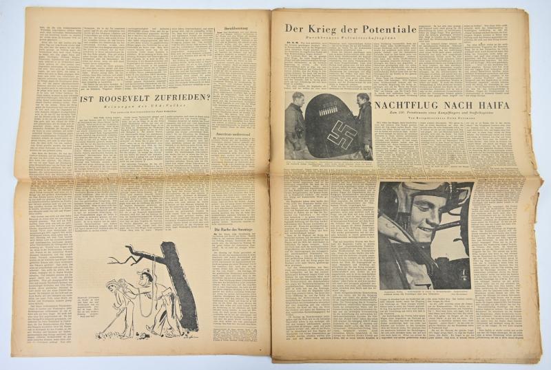 German Newspaper “Das Reich” August 1941