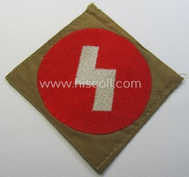 Attractive, DJ (ie. 'Deutsches Jungvolk') arm-badge as was...