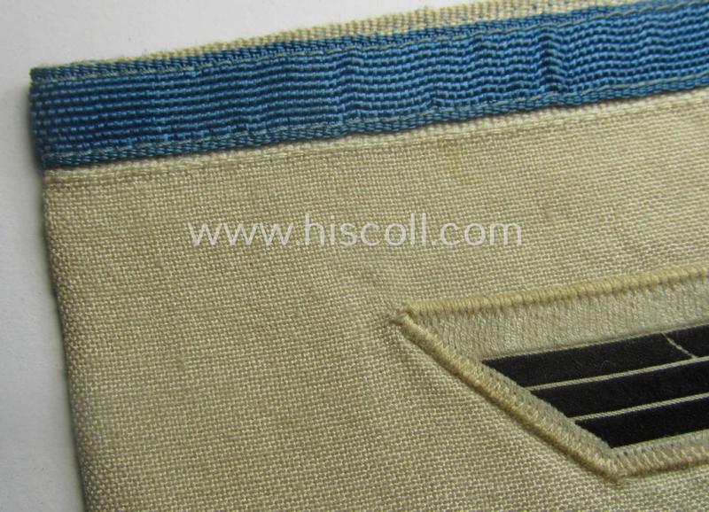 WH (Heeres ie. Kriegsmarine) armband (or: 'Dienst-Armbinde') as was (presumably) intended for (graduated-) staff-members serving within one of the army- ie. naval, officers'-cadet-schools