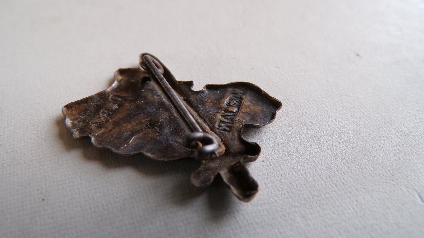 90th Panzergren, Div. Sardinia Campaign Shield Cap Badge