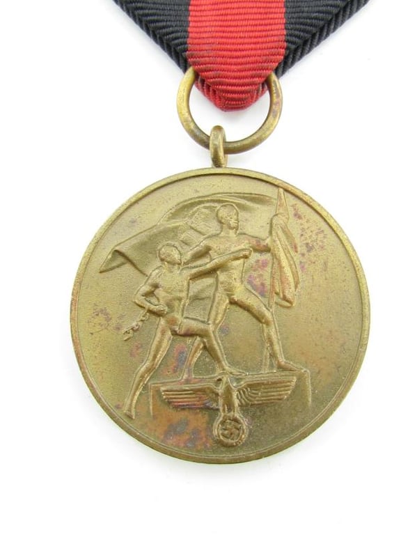 German 1 October 1938 Medal
