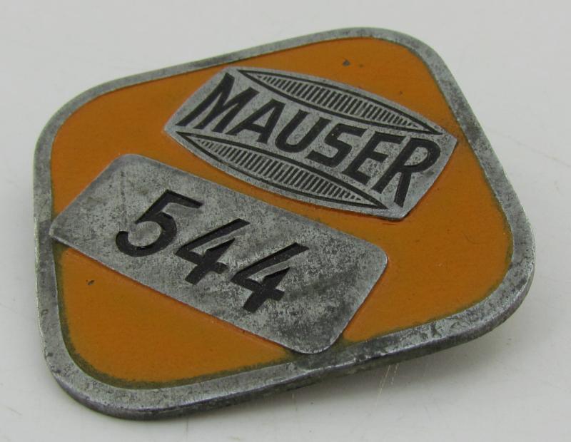 Mausser Factory workers Badge