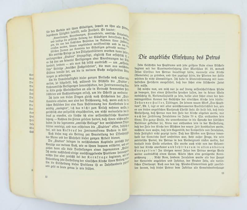 German Book Alfred Rosenberg 'An die Dunkelmanner Unsere Zeit'