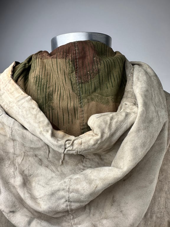 WW2 German Wehrmacht Reversible Camouflage Winter Parka.