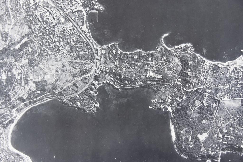 Allied WW2 Aerial Reconnaissance Picture ''Villefranche-sur-Mer'