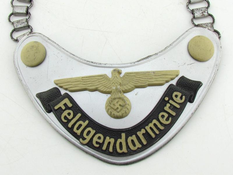 Wehrmacht 'Feldgendarmerie' Gorget "Assmann"