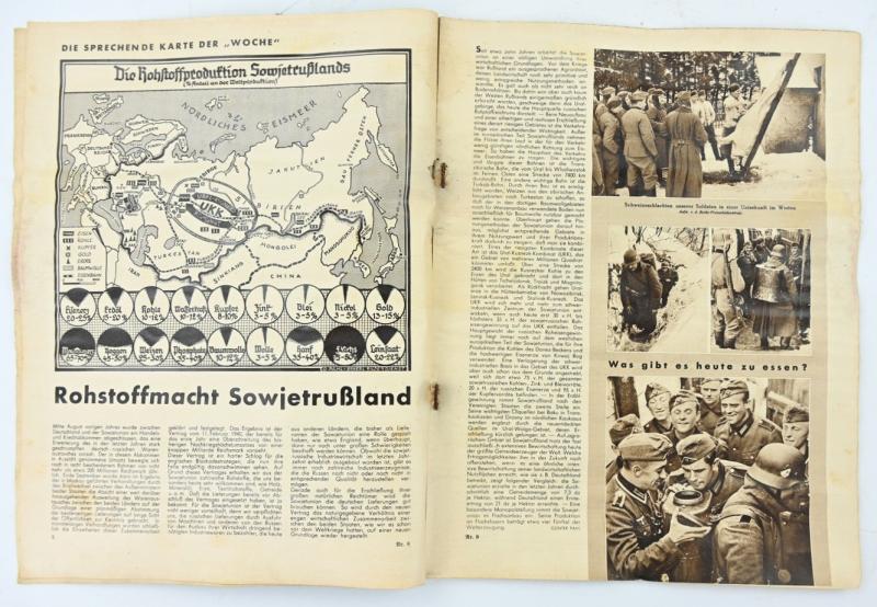German Third Reich Magazine 'Die Woche' 1940