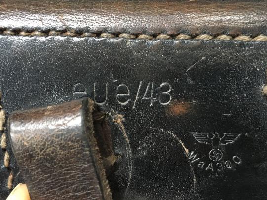 Wehrmacht/Waffen-SS P38 Leather Holster
