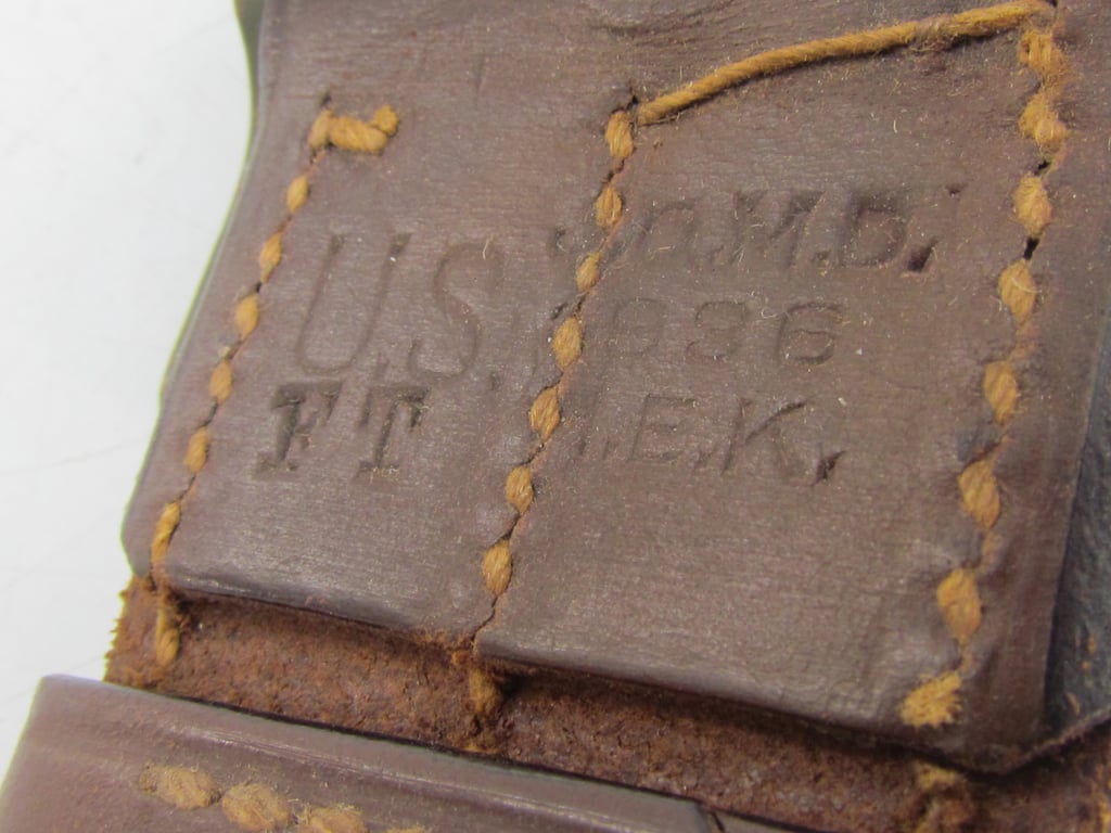 U.S. Army Leather Belt – Dated 1936