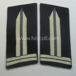 Pair of RAD (ie. 'Reichsarbeitsdienst') EM-type collar-tabs (being...