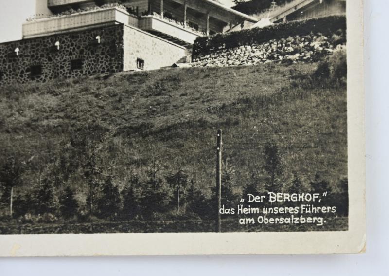 German Third Reich Era Postcard 'Der Berghof'