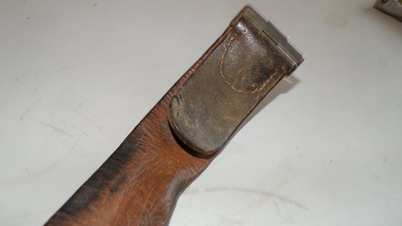 Heer Combat Used Dress Belt & Buckle