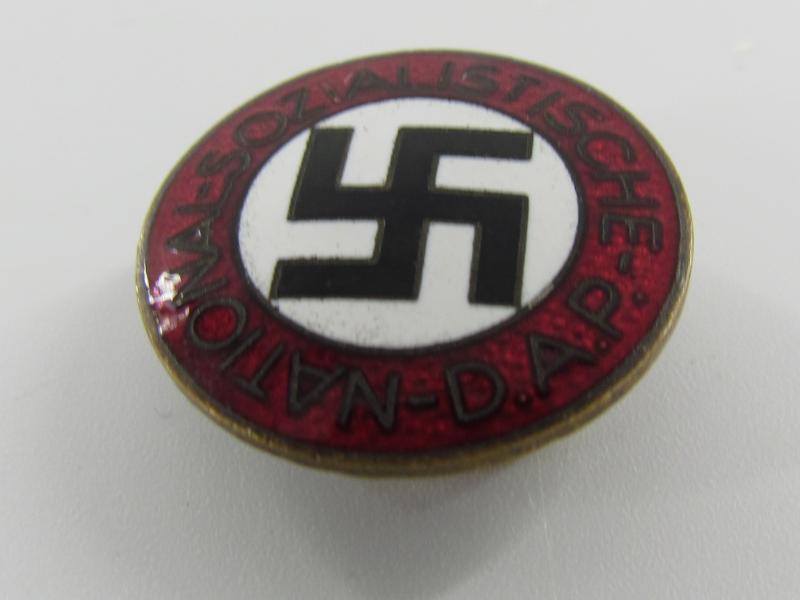 N.S.D.A.P Member Party badge. RZM M1/157 (Buttonhole variant.)