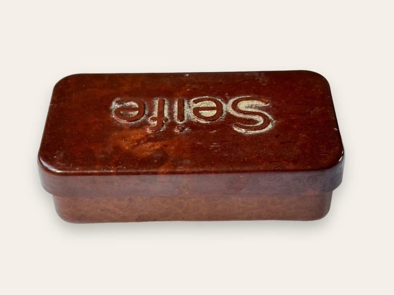 Lightbrown Bakelite 'Seife' Box
