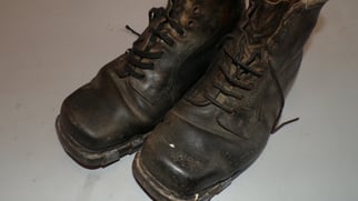Wehrmacht Gebirgsjäger ski shoes