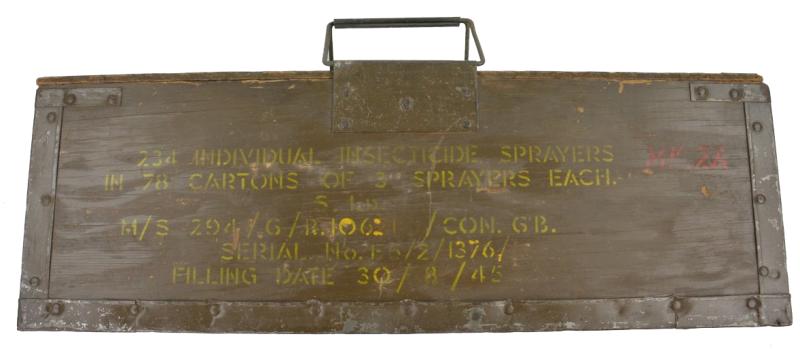 British WW2 insecticide Sprayers Box